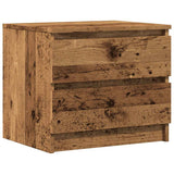 Bedside Cabinet Old Wood 50x40x43.5 cm Engineered Wood 856518