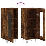 Sideboard Smoked Oak 34.5x34x90 cm Engineered Wood 828793