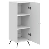 Sideboard High Gloss White 33 x 34.5 x 90 cm Engineered Wood 895519