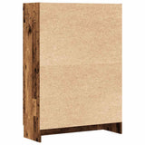 Book Cabinet Old Wood 82.5x30.5x115 cm Engineered Wood 856156