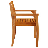 Garden Chairs 4 pcs 59x55x85 cm Solid Wood Acacia 3216303