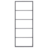 Towel Rack Black 45x10x115 cm Steel 336118