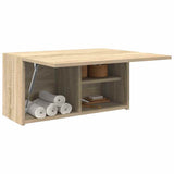 Bathroom Wall Cabinet Sonoma Oak 60x25x30 cm Engineered Wood 860060