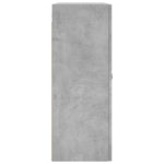 Wall Mounted Cabinets 2 pcs Concrete Grey Engineered Wood 3197973