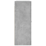 Wall Mounted Cabinets 2 pcs Concrete Grey Engineered Wood 3197973