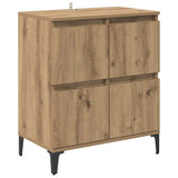 Sideboards 2 pcs Artisan Oak 60 x 35 x 70 cm Engineered Wood 3415577