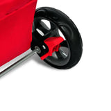 Folding Pet Stroller Dog/Cat Travel Carrier Red 170055