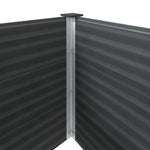 Garden Raised Bed 250x50x54 cm WPC Grey 49057