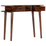 ZNTS Console Table 110x35x76 cm Solid Acacia Wood 282872