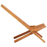 Outdoor Chair Brown Solid Acacia wood Standard Foldable 45974