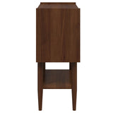 Console Table BILBAO Dark Caramel 80 x 40 x 95 cm 42041336