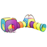Children Play Tent with 250 Balls Multicolour 190x264x90 cm 3107756