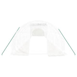 Greenhouse with Steel Frame White 48 m 16x3x2 m 3188056