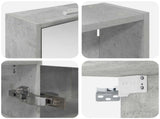 Bathroom Cabinet Set 3 pcs 116 x 16 x 62.5 cm Engineered wood 3403819