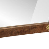 Bathroom Mirror with Mirror Honey Brown 70 x 50 x 2.5 cm 4018767