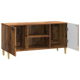 TV Cabinet Old Wood 102 x 34.5 x 50 cm Engineered Wood 894703
