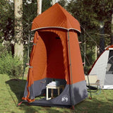 ZNTS Toilet Tent Grey and Orange Waterproof 94426