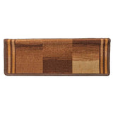 Stair Mat Set of 10 Brown 100% Polyamide Standard Stair Mat 149845