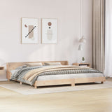 Bed Frame without Mattress 180x200 cm Super King Solid Wood Pine 850719