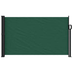 ZNTS Retractable Side Awning Dark Green 120x500 cm 4004410