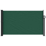 ZNTS Retractable Side Awning Dark Green 120x500 cm 4004410