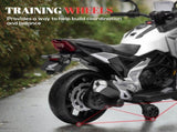 12V Honda Licensed Kids Electric Motorbike w/ Music, Headlights, Early Education Function, for Ages T3398P348417