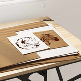 Decor Panels 50 pcs White 40 x 60 x 0.27 cm Engineered Wood 885600