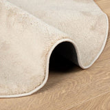 ZNTS 'HUARTE' Beige Rug 160x230 cm Oval 4103618