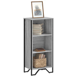Bookcase Grey Sonoma 50x31x106 cm Engineered Wood 848607