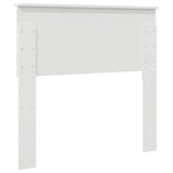 Headboard Gloss White Engineered wood 888335