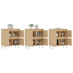 Sideboards 3 pcs Sonoma Oak Engineered Wood 3190200