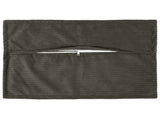 Cushion Cover 6 pcs HOUTEN Anthracite 50 x 70 cm Corduroy 919510