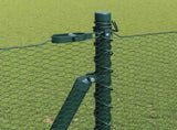 Welded Wire Fence with Concrete Base 25 x 1.4 m 3353524