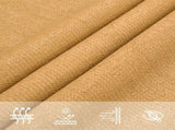Sunshade Sail 160 g/m Square Sand 6x6 m HDPE 4002026