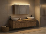Bathroom Cabinet Set 4 pcs Artisan Oak Engineered Wood 3406622