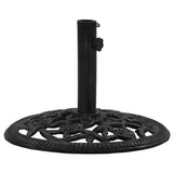 Umbrella Base Black 48x48x33 cm Cast Iron 317749