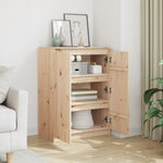 ZNTS Sideboard 60x36x84 cm Solid Pinewood 808108
