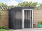 Garden Sheds Anthracite 137 x 81 x 180 cm Metal 42011291