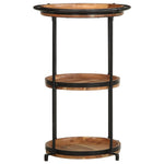 ZNTS Side Table Ø55x83 cm Solid Wood Acacia 4013510