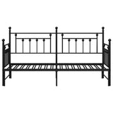 Daybed Frame Black 75 x 190 cm Steel 42002663