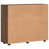 Wooden Cabinet Brown Oak 88.5 x 30.5 x 73 cm Engineered Wood 880308