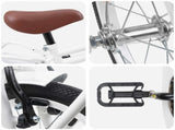 Kids Bike 14 Inches for 3-5 Years Old White 42009296
