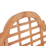 Garden Bench 127x58.5x92.5 cm Solid Wood Teak 319152