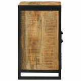Sink cabinet with Shelf Brown 55 x 35 x 60 cm Solid Mango Wood 4016010