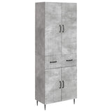Cabinet Set 2 pcs Concrete Grey 66 x 34.5 x 89.5 cm 3416667