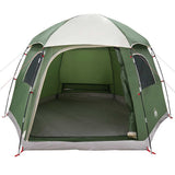 Family Tent Igloo 6-Person Green Waterproof 4009569