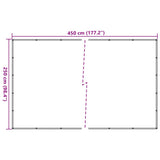 Trailer Net Green 2.5x4.5 m HDPE 4002088