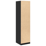 Wardrobe Black 50x50x200 cm Engineered Wood 3307712