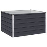 Raised Garden Bed Anthracite 100 x 80 x 55 cm cold-rolled steel 8006389