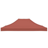 Party Tent Roof 4.5x3 m Terracotta 270 g/m 315372